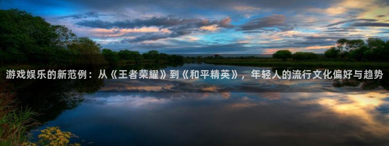 安信12注册登录：游戏娱乐的新范例：从《王者荣耀》到《和平精英》，年轻人的流行文化偏好与趋势